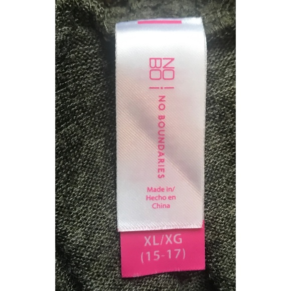 NO BOUNDARIES GREEN XL(15-17) TOP - Picture 6 of 8